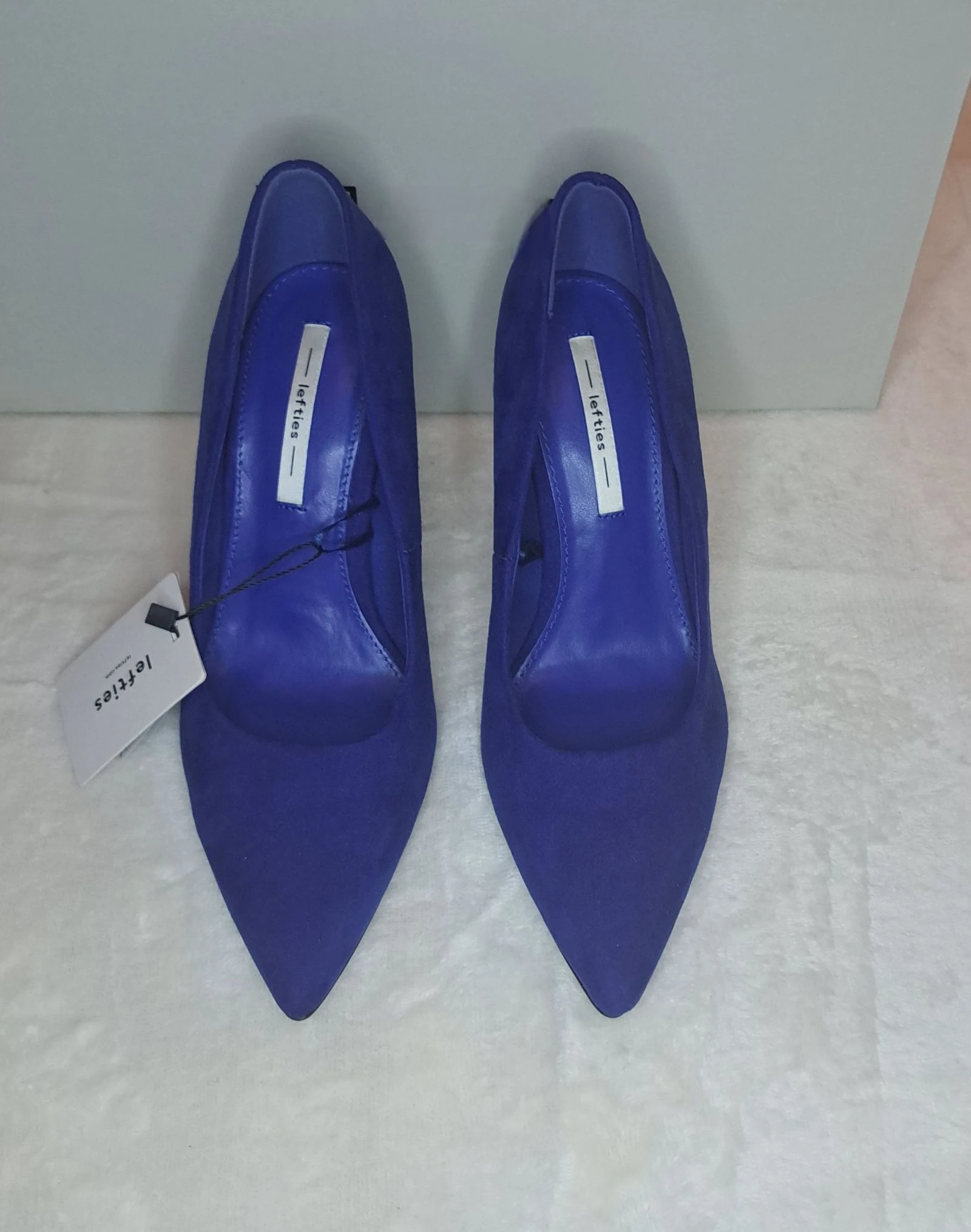 Royal Blue Suede Stiletto Heels • Pointed Toe • Size EU 36 • Elegant & Chic – photo 3